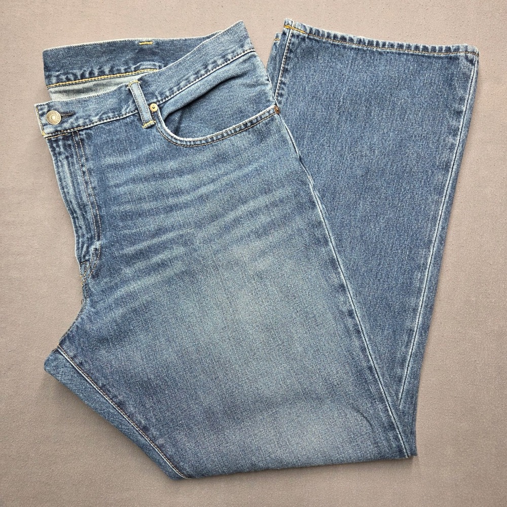 Polo Ralph Lauren Authentic Dungarees Bootcut Jeans Medium Wash Blue 40x30